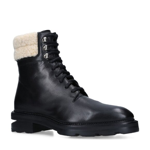 NIB Alexander Wang Andy Hiker Leather Ankle Boots - Picture 4 of 7